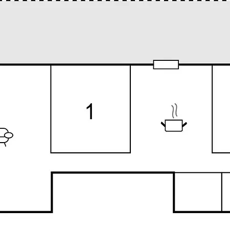 Prázdninový dům 2 Bedroom Awesome In